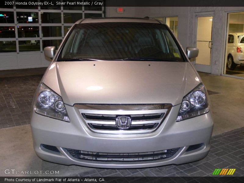 Silver Pearl Metallic / Gray 2007 Honda Odyssey EX-L