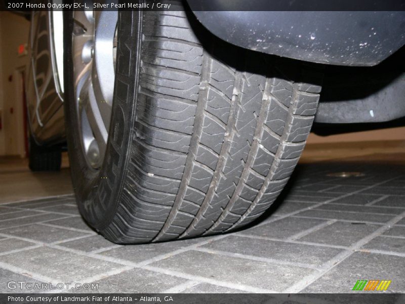 Silver Pearl Metallic / Gray 2007 Honda Odyssey EX-L