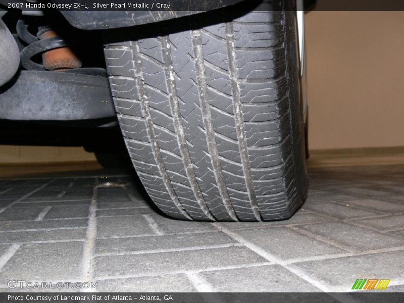 Silver Pearl Metallic / Gray 2007 Honda Odyssey EX-L