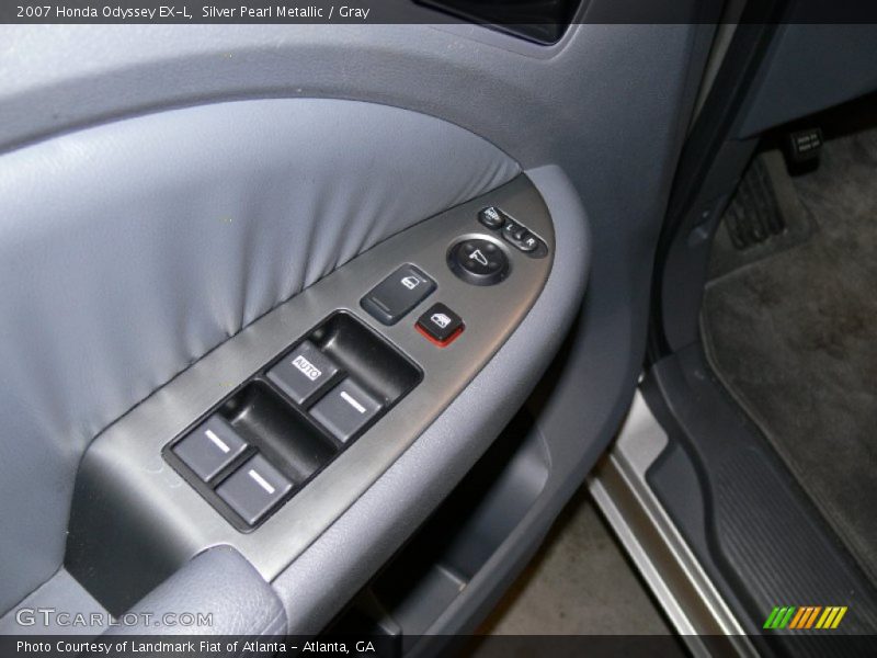 Silver Pearl Metallic / Gray 2007 Honda Odyssey EX-L