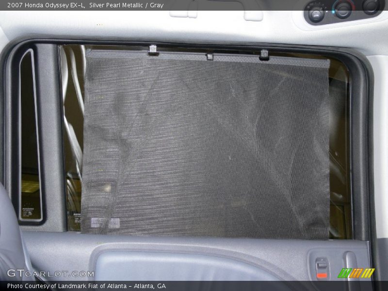 Silver Pearl Metallic / Gray 2007 Honda Odyssey EX-L