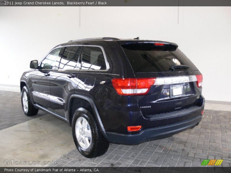 Blackberry Pearl / Black 2011 Jeep Grand Cherokee Laredo