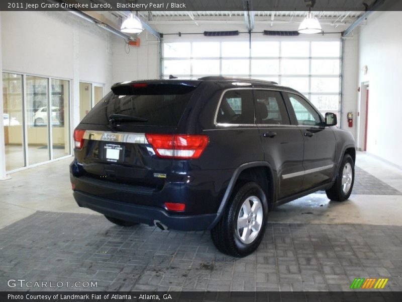 Blackberry Pearl / Black 2011 Jeep Grand Cherokee Laredo