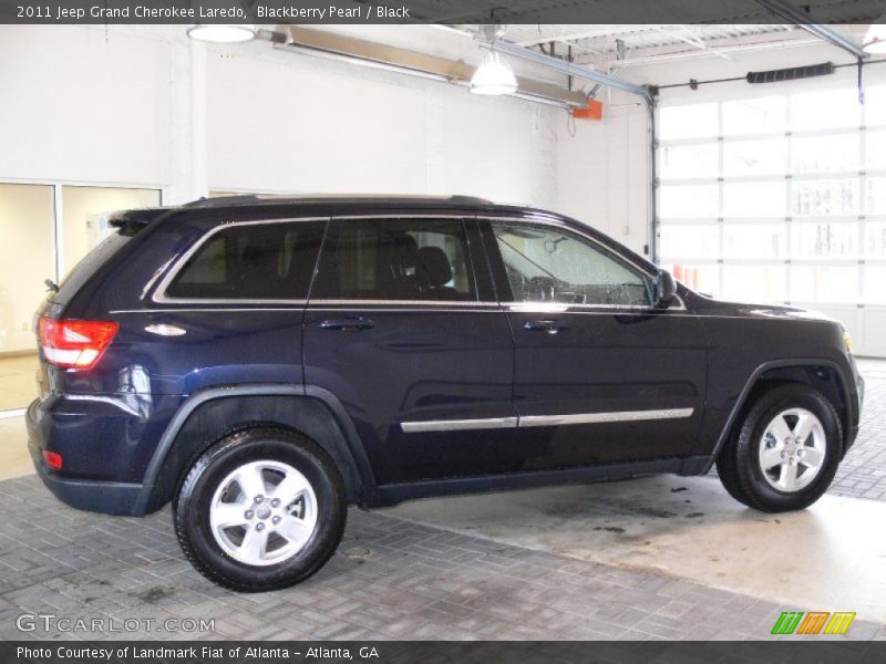 Blackberry Pearl / Black 2011 Jeep Grand Cherokee Laredo