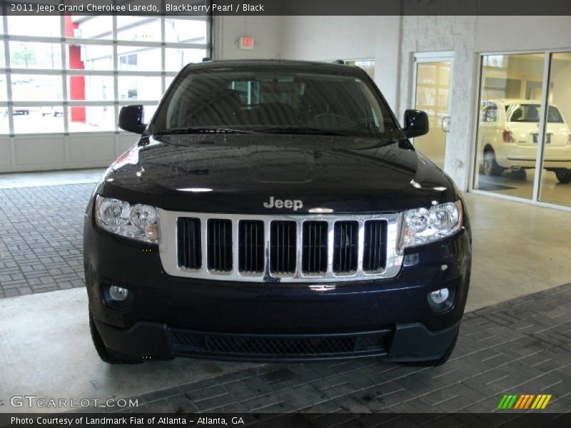 Blackberry Pearl / Black 2011 Jeep Grand Cherokee Laredo