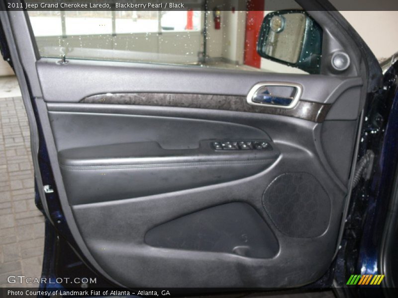 Blackberry Pearl / Black 2011 Jeep Grand Cherokee Laredo
