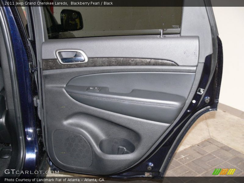 Blackberry Pearl / Black 2011 Jeep Grand Cherokee Laredo