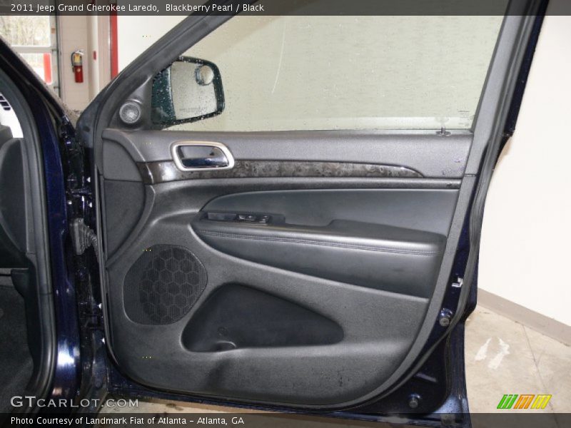 Blackberry Pearl / Black 2011 Jeep Grand Cherokee Laredo