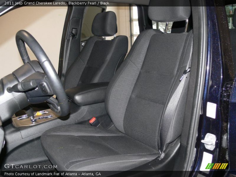 Blackberry Pearl / Black 2011 Jeep Grand Cherokee Laredo