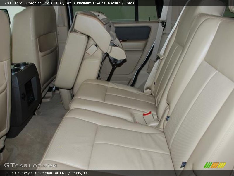 White Platinum Tri-Coat Metallic / Camel 2010 Ford Expedition Eddie Bauer