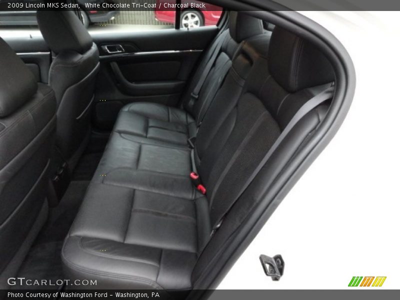 White Chocolate Tri-Coat / Charcoal Black 2009 Lincoln MKS Sedan