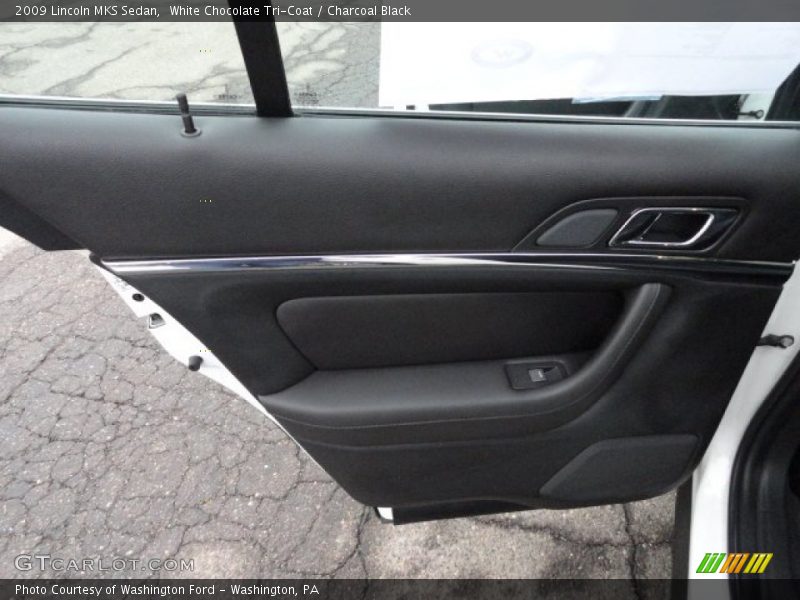 White Chocolate Tri-Coat / Charcoal Black 2009 Lincoln MKS Sedan