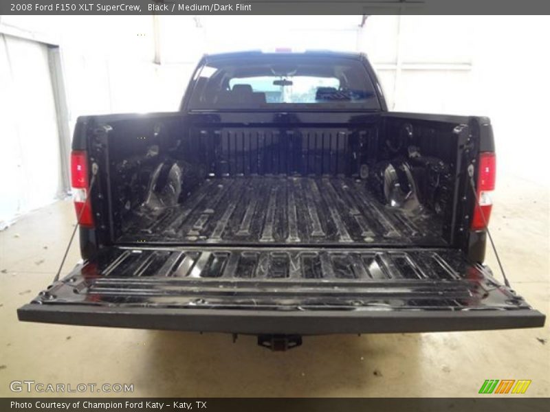 Black / Medium/Dark Flint 2008 Ford F150 XLT SuperCrew