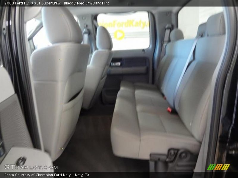 Black / Medium/Dark Flint 2008 Ford F150 XLT SuperCrew
