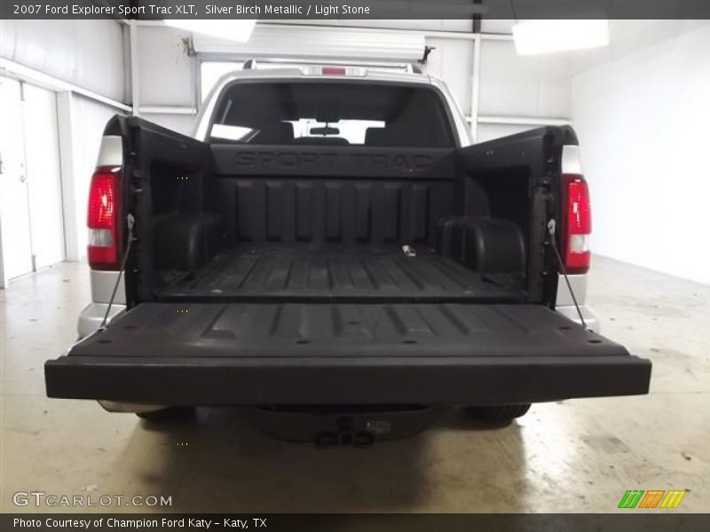 Silver Birch Metallic / Light Stone 2007 Ford Explorer Sport Trac XLT