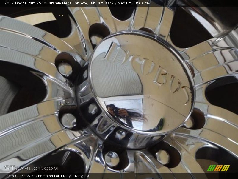 Brilliant Black / Medium Slate Gray 2007 Dodge Ram 2500 Laramie Mega Cab 4x4
