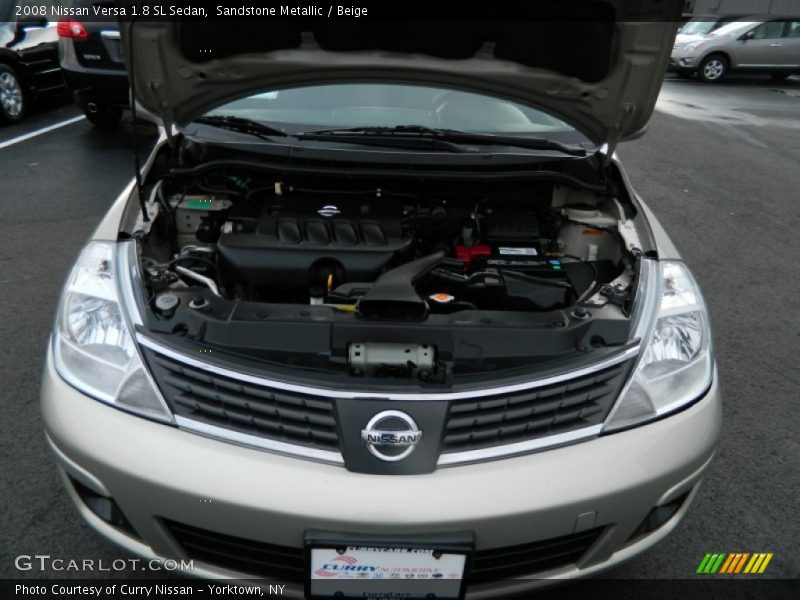 Sandstone Metallic / Beige 2008 Nissan Versa 1.8 SL Sedan