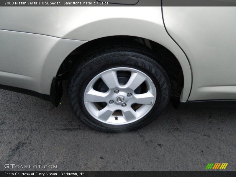 Sandstone Metallic / Beige 2008 Nissan Versa 1.8 SL Sedan