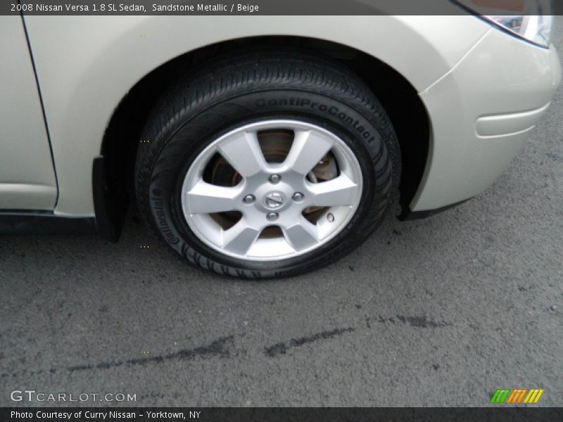 Sandstone Metallic / Beige 2008 Nissan Versa 1.8 SL Sedan