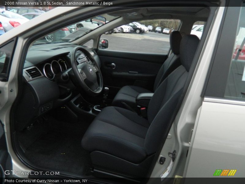 Sandstone Metallic / Beige 2008 Nissan Versa 1.8 SL Sedan