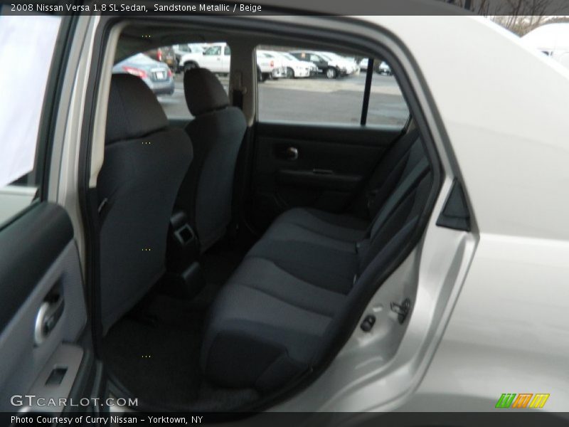 Sandstone Metallic / Beige 2008 Nissan Versa 1.8 SL Sedan