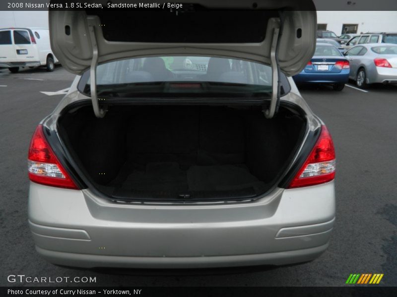 Sandstone Metallic / Beige 2008 Nissan Versa 1.8 SL Sedan