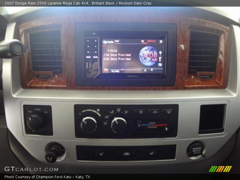 Brilliant Black / Medium Slate Gray 2007 Dodge Ram 2500 Laramie Mega Cab 4x4