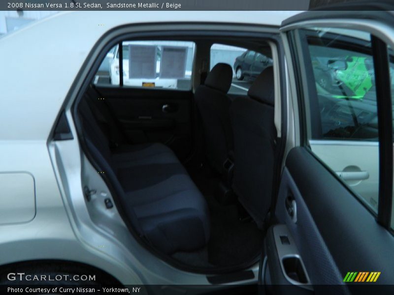 Sandstone Metallic / Beige 2008 Nissan Versa 1.8 SL Sedan