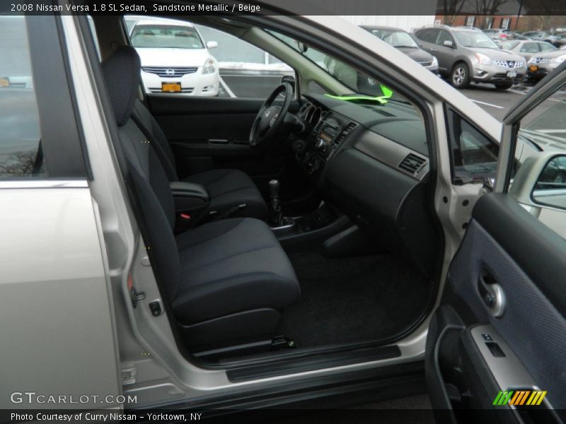 Sandstone Metallic / Beige 2008 Nissan Versa 1.8 SL Sedan