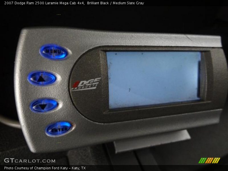 Brilliant Black / Medium Slate Gray 2007 Dodge Ram 2500 Laramie Mega Cab 4x4