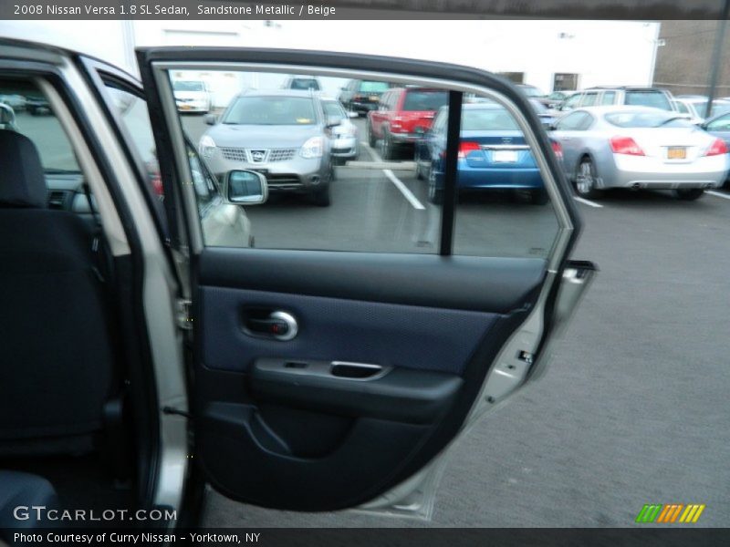 Sandstone Metallic / Beige 2008 Nissan Versa 1.8 SL Sedan