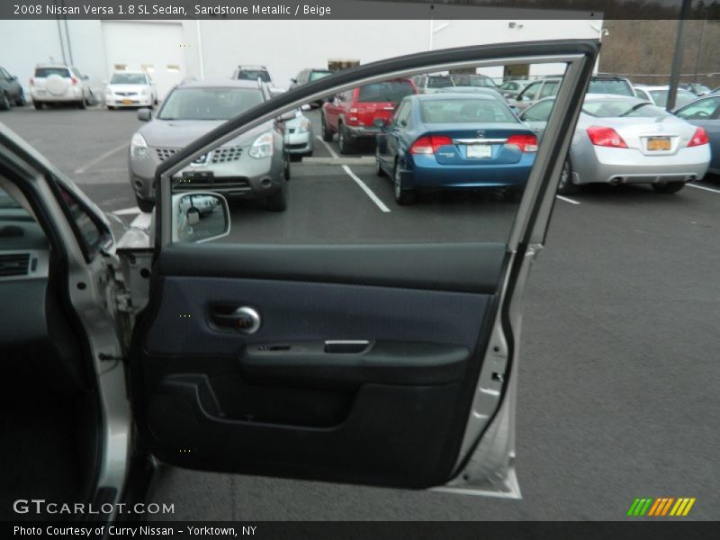 Sandstone Metallic / Beige 2008 Nissan Versa 1.8 SL Sedan