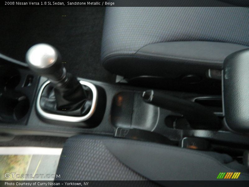Sandstone Metallic / Beige 2008 Nissan Versa 1.8 SL Sedan