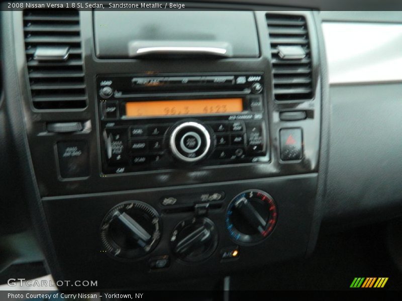 Sandstone Metallic / Beige 2008 Nissan Versa 1.8 SL Sedan