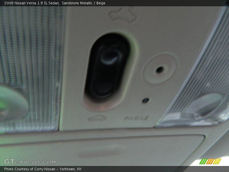 Sandstone Metallic / Beige 2008 Nissan Versa 1.8 SL Sedan