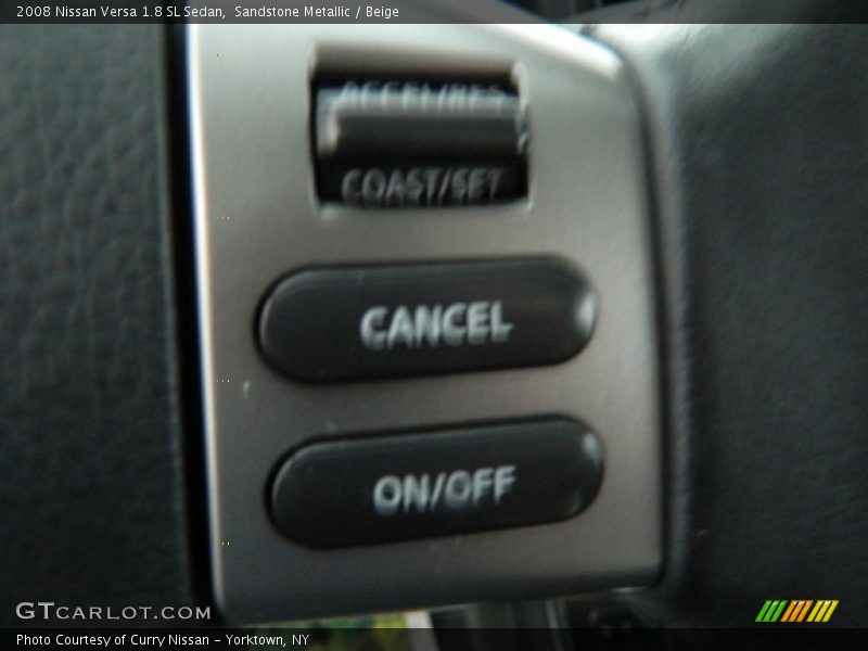 Sandstone Metallic / Beige 2008 Nissan Versa 1.8 SL Sedan