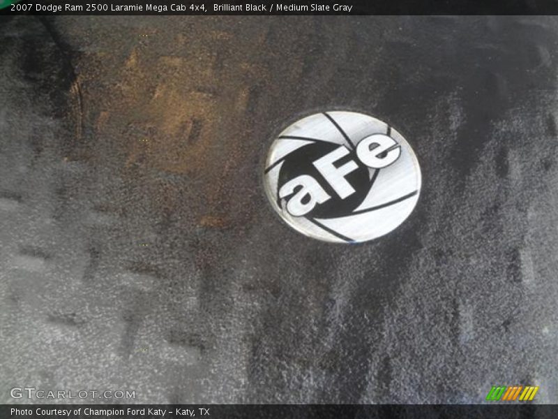 Brilliant Black / Medium Slate Gray 2007 Dodge Ram 2500 Laramie Mega Cab 4x4