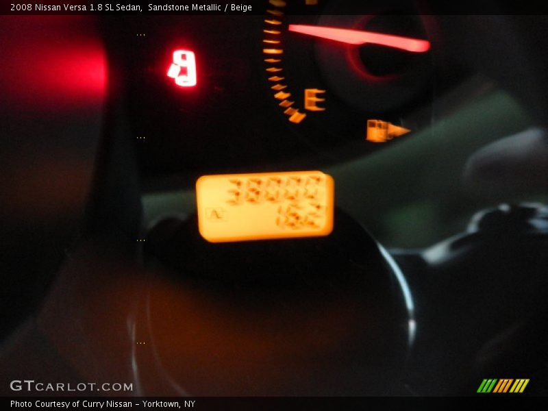 Sandstone Metallic / Beige 2008 Nissan Versa 1.8 SL Sedan