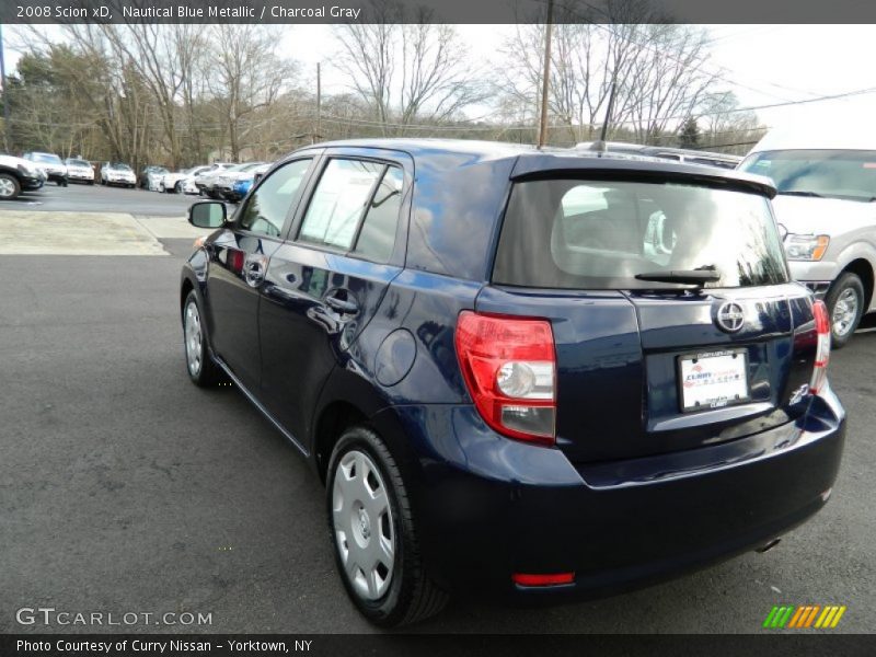 Nautical Blue Metallic / Charcoal Gray 2008 Scion xD