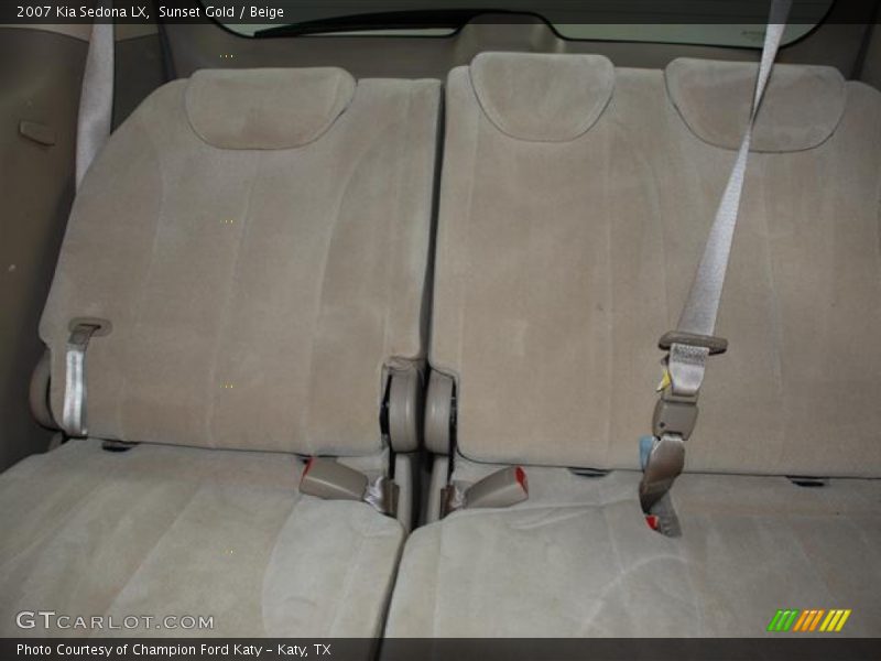 Sunset Gold / Beige 2007 Kia Sedona LX