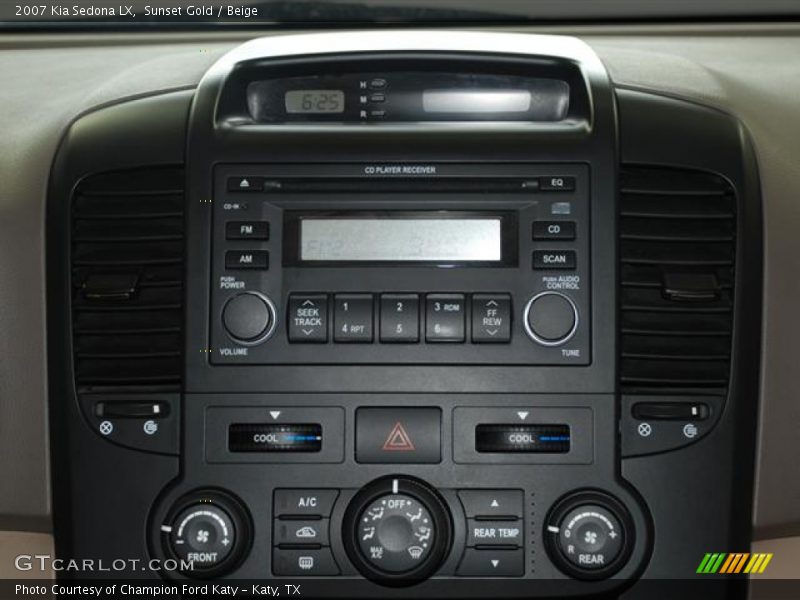 Sunset Gold / Beige 2007 Kia Sedona LX