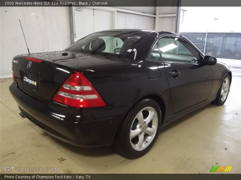 Black / Charcoal 2003 Mercedes-Benz SLK 320 Roadster