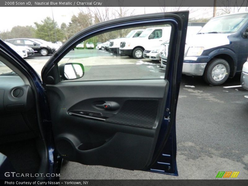 Nautical Blue Metallic / Charcoal Gray 2008 Scion xD