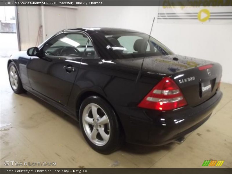 Black / Charcoal 2003 Mercedes-Benz SLK 320 Roadster