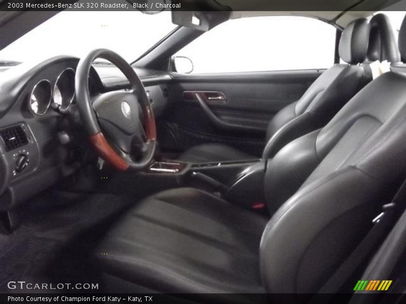 Black / Charcoal 2003 Mercedes-Benz SLK 320 Roadster