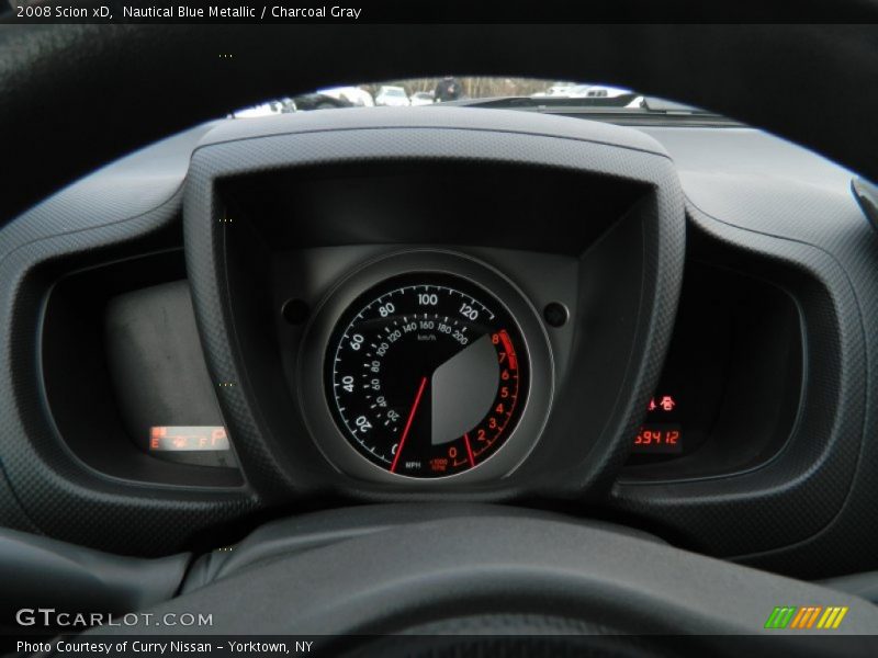 Nautical Blue Metallic / Charcoal Gray 2008 Scion xD