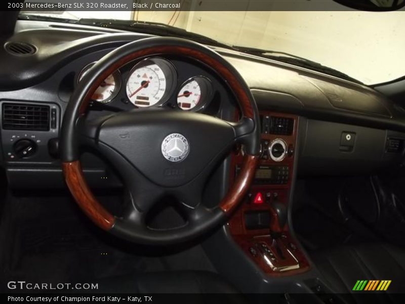 Black / Charcoal 2003 Mercedes-Benz SLK 320 Roadster