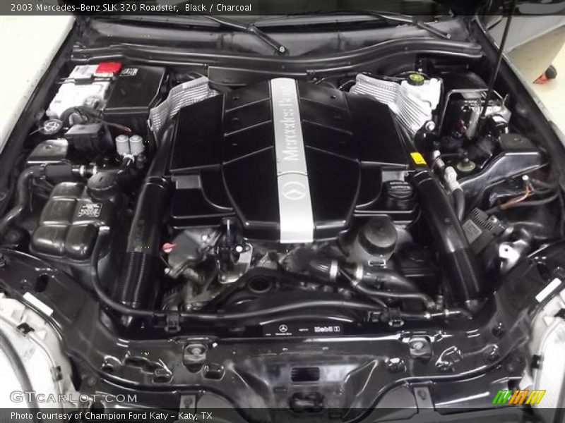 Black / Charcoal 2003 Mercedes-Benz SLK 320 Roadster