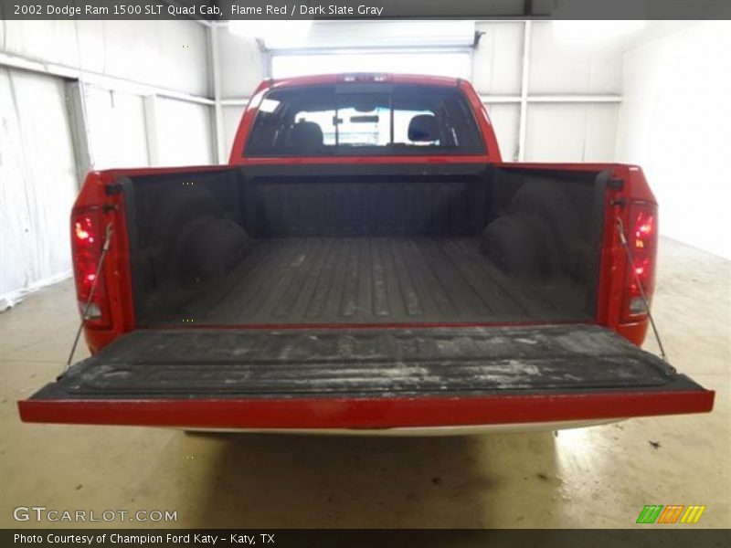 Flame Red / Dark Slate Gray 2002 Dodge Ram 1500 SLT Quad Cab