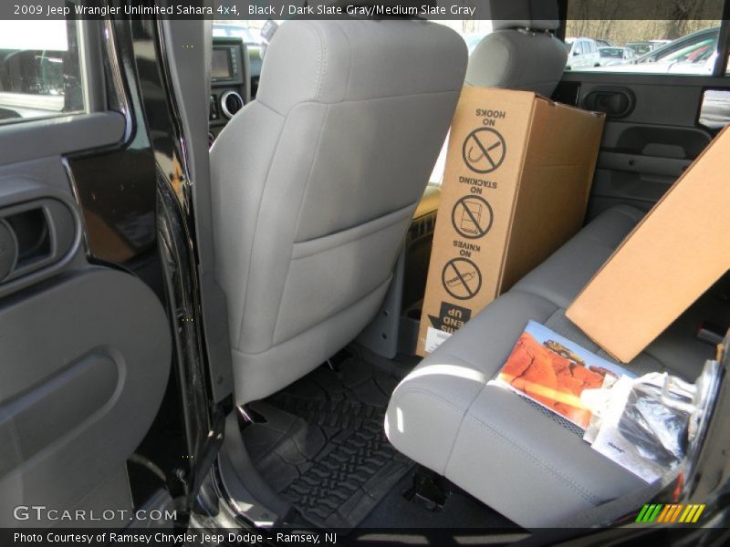 Black / Dark Slate Gray/Medium Slate Gray 2009 Jeep Wrangler Unlimited Sahara 4x4